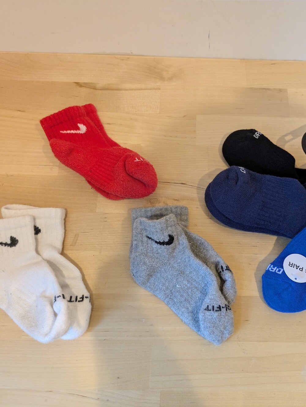 Nike Dri-Fit socks in size XS
